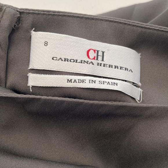 CH Carolina Herrera Silk Halter Sash Dress 8 - Picture 9 of 14